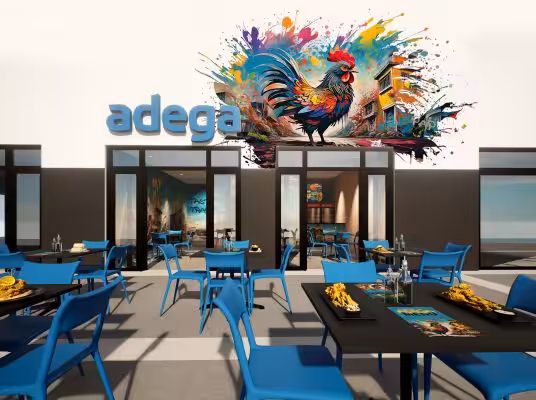 Outside adega