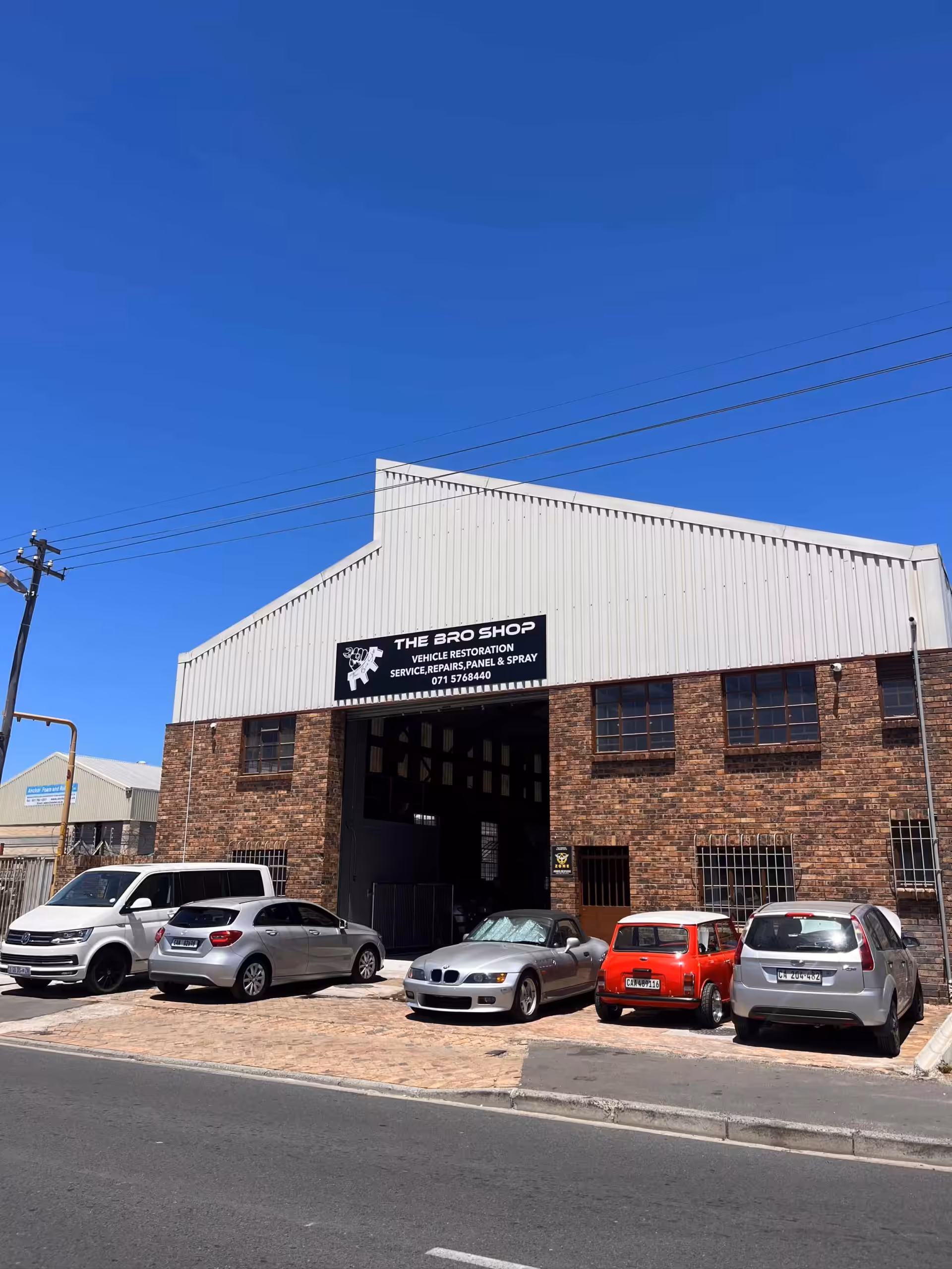 The Bro Shop Entrance