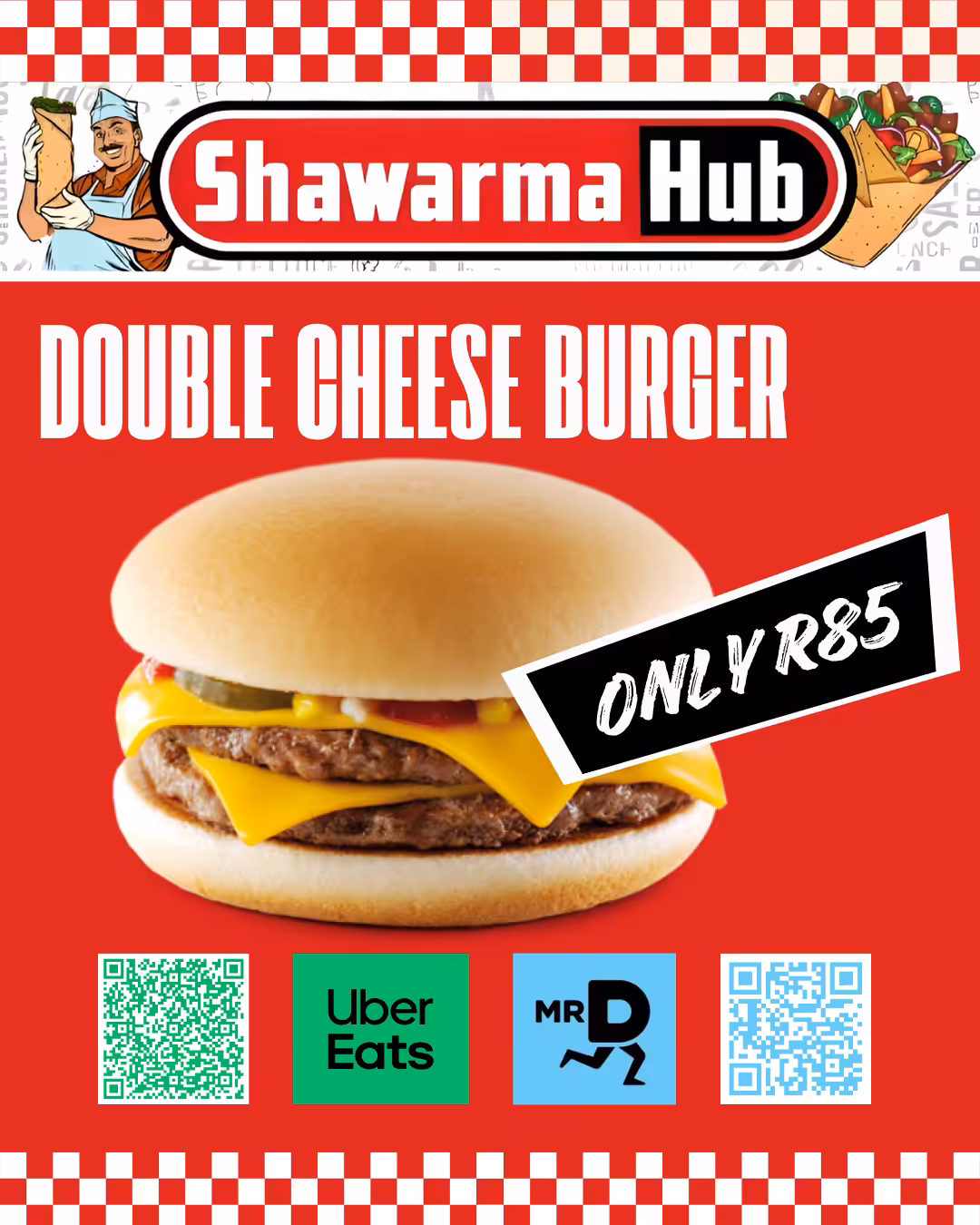 DOUBLE CHEESE BURGER