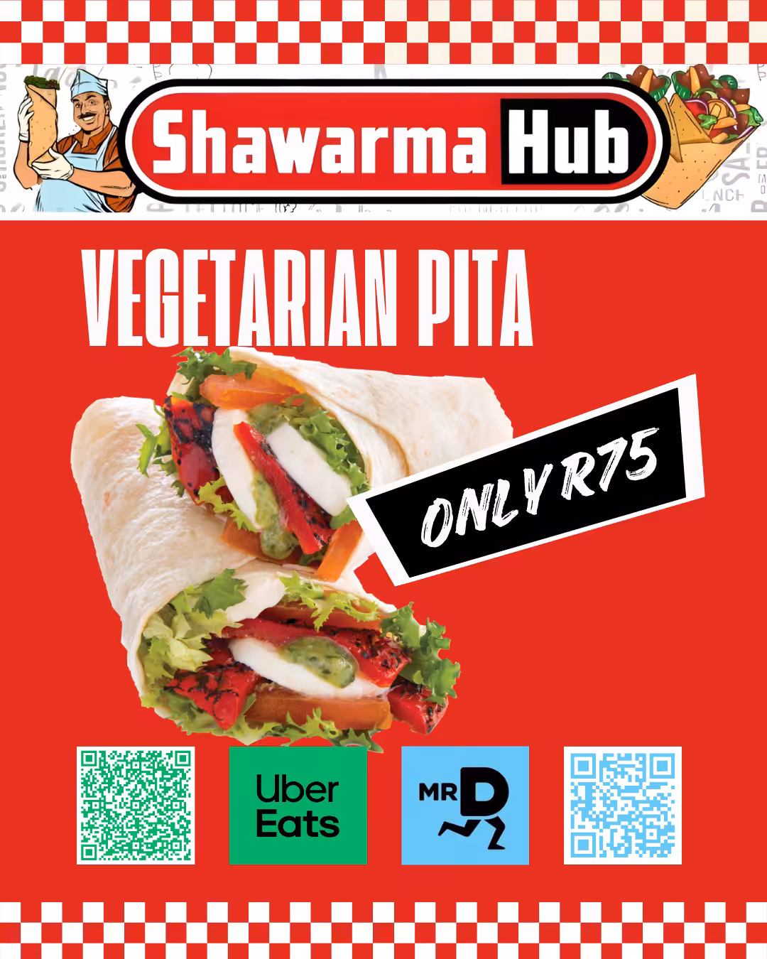 VEGETARIAN PITA