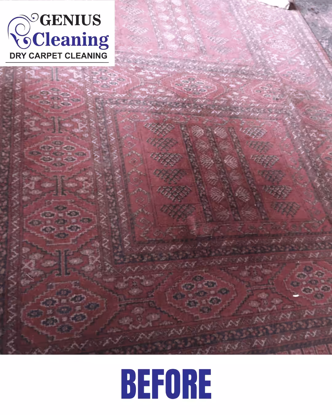 PERSIAN CARPET CLEANING BEFORE