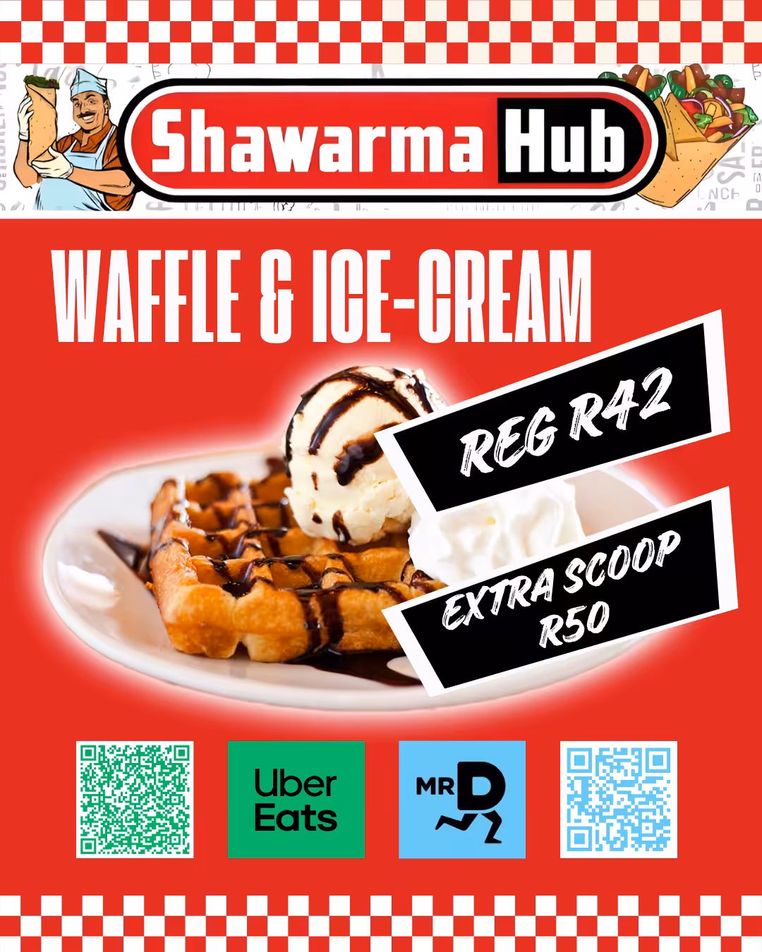 WAFFLE ICE CREAM
