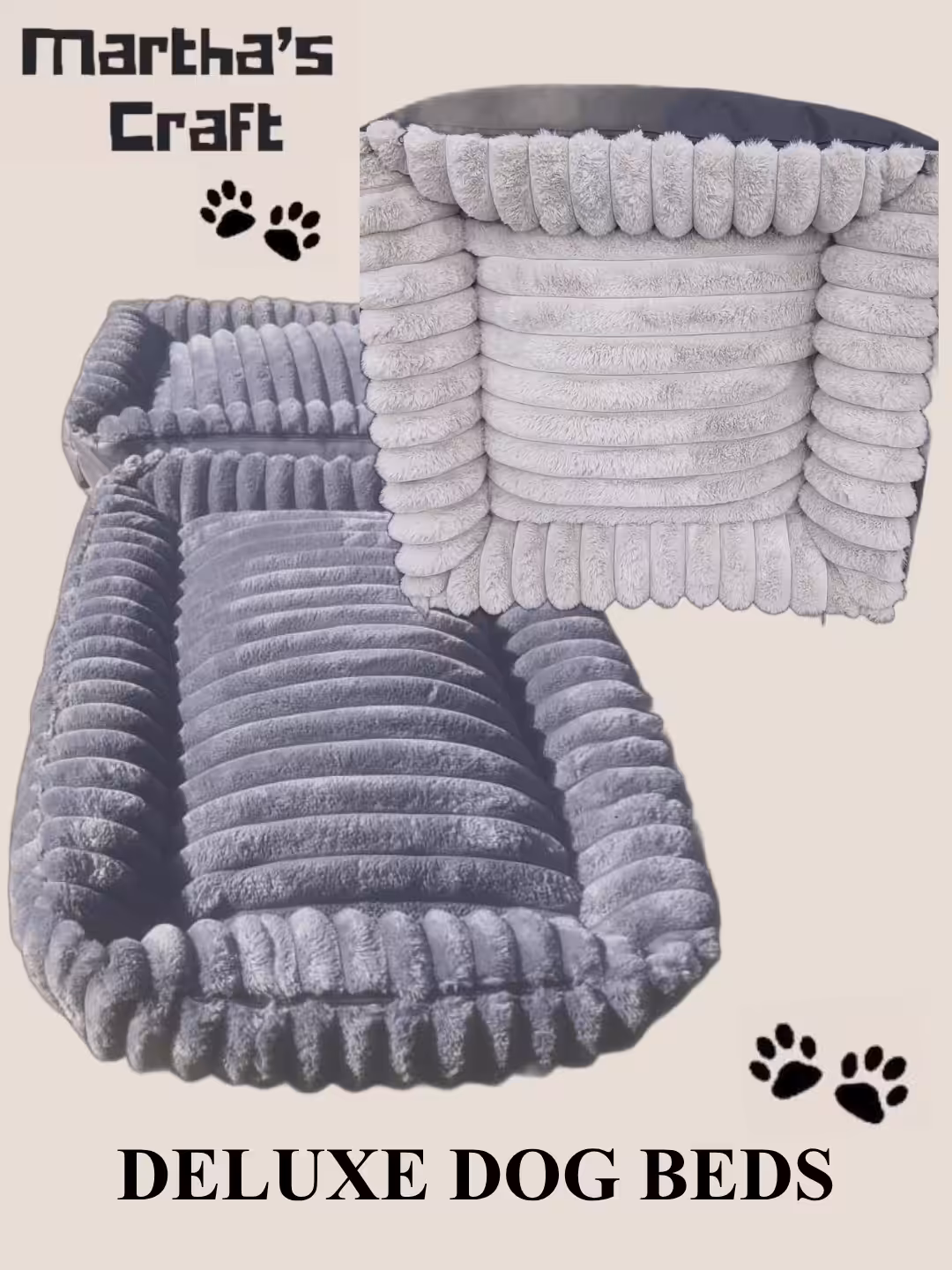 DELUXE DOG BEDS