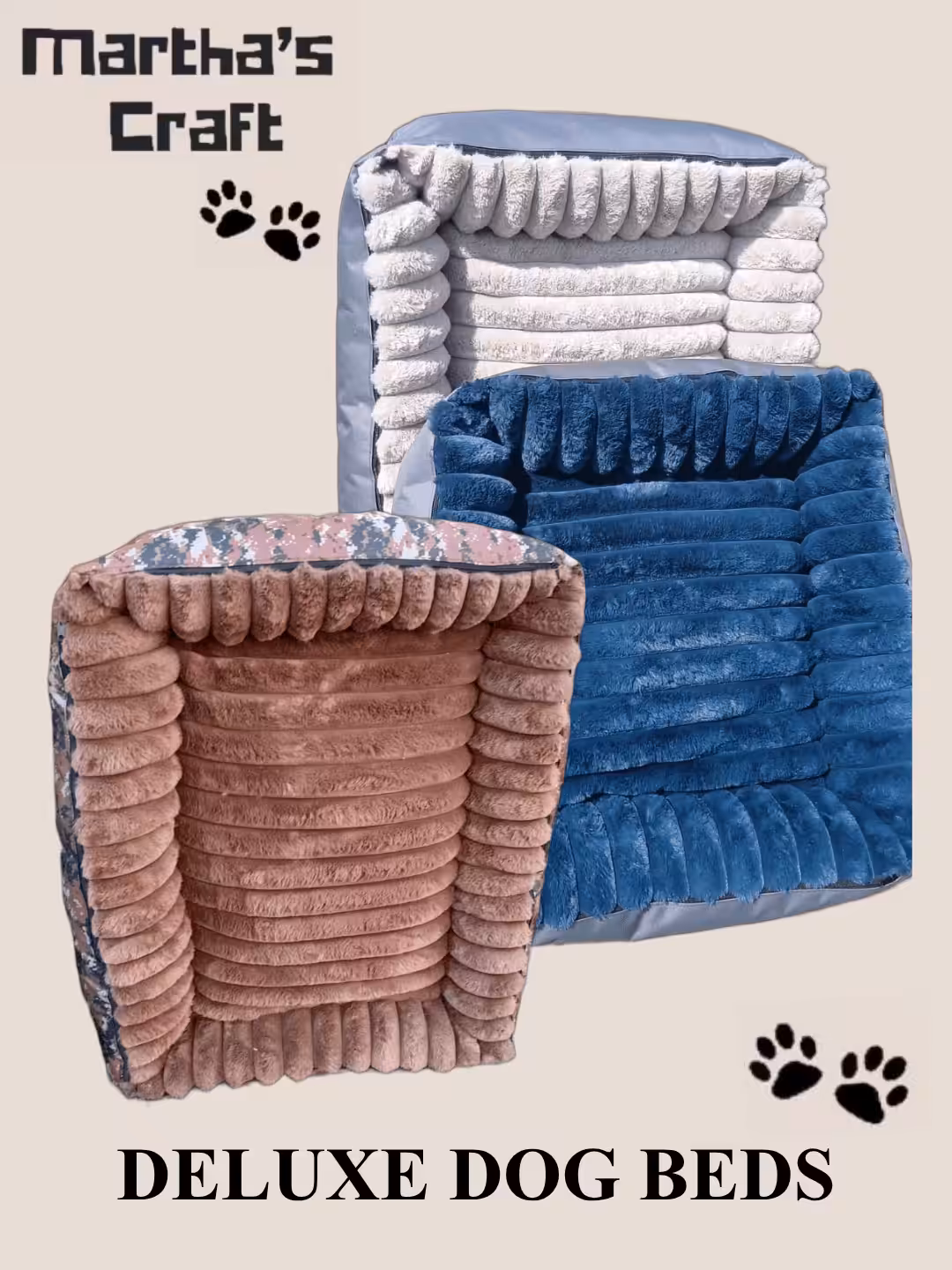 DELUXE DOG BEDS