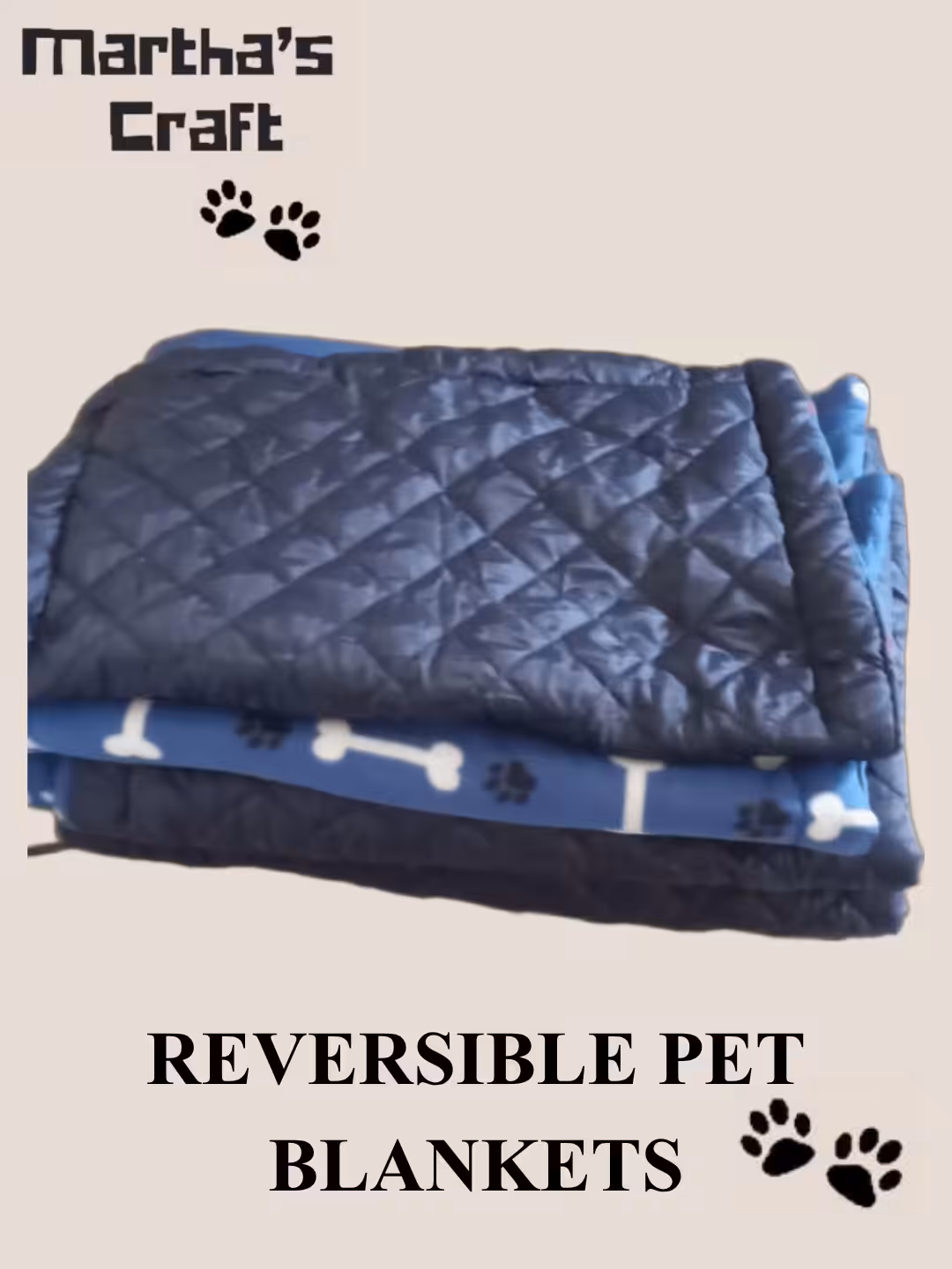 REVERSIBLE PET BLANKETS