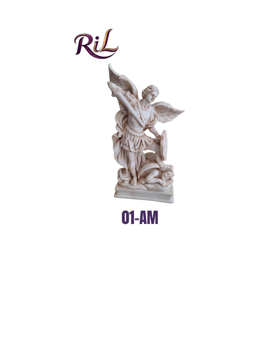 01 AM Archangel Michael Statue
